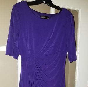 Connected Apparel knee length purple